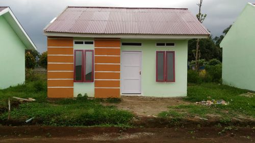 foto tampak rumah tipe 36 perumahan Tarra Pitak Nutus