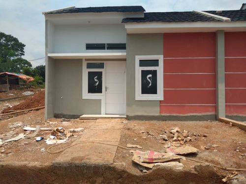 foto tampak rumah tipe Subsidi perumahan Hukoci Green Residence