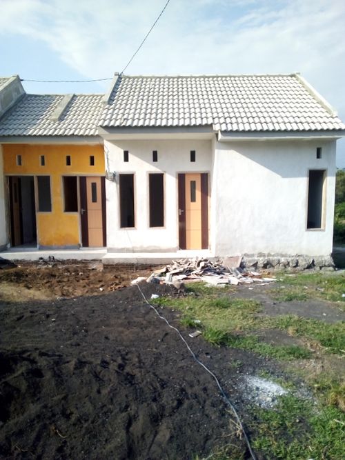 foto tampak rumah tipe 36 perumahan PERUMAHAN KEBONSARI INDAH