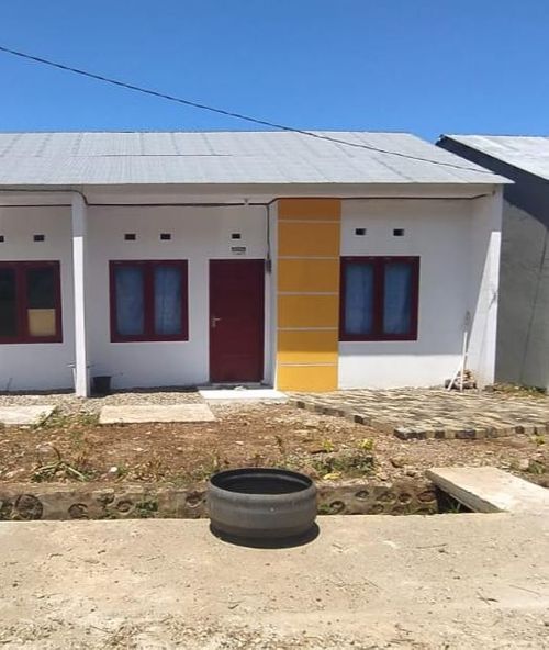 foto tampak rumah tipe 36 perumahan Green Residence