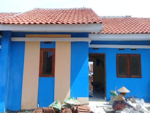 foto tampak rumah tipe 30/52 perumahan PERMATA REGENCY