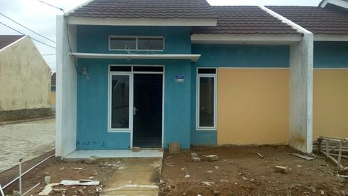 foto tampak rumah tipe SUBSIDI perumahan PERUMAHAN BAROS INDAH PERMAI 2
