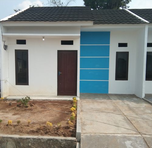 foto tampak rumah tipe 30/60 perumahan Tegal Jetak Indah