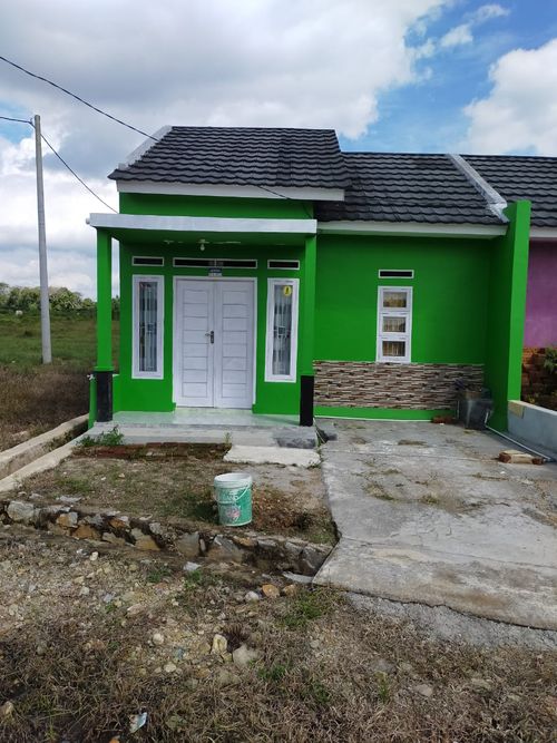 foto tampak rumah tipe 36/80 perumahan BUMI SERDANG INDAH 