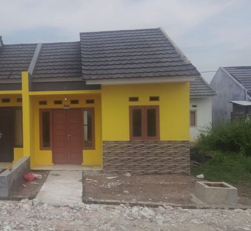 foto tampak rumah tipe 36/61 perumahan BUMI SERDANG INDAH 