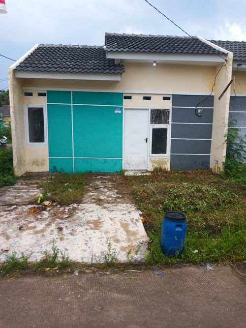 foto tampak rumah tipe SINGKARAK 1 perumahan Cikarang Lake View