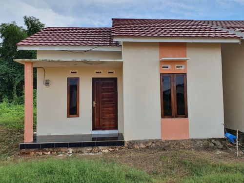 foto tampak rumah tipe 36 perumahan PONDOK UJUNG MURUNG INDAH