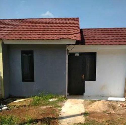 foto tampak rumah tipe 30/60 perumahan Griya Bojongkokosan Asri