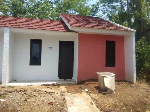 foto tampak rumah tipe 30/60 perumahan Griya Benda Valley