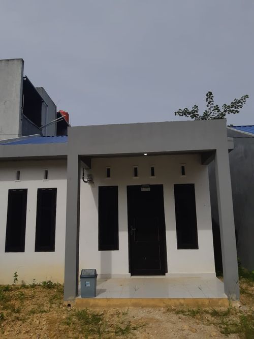 foto tampak rumah tipe 36 perumahan Puri lestari