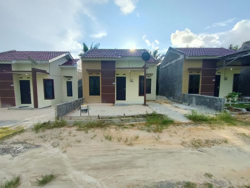 foto tampak rumah tipe 65 perumahan BUKIT MARUNDAU RESIDENCE