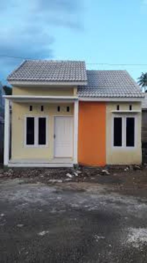 foto tampak rumah tipe 33 perumahan NADZIRA RESIDENCE