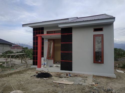 foto tampak rumah tipe 36 perumahan Perumahan Berlian
