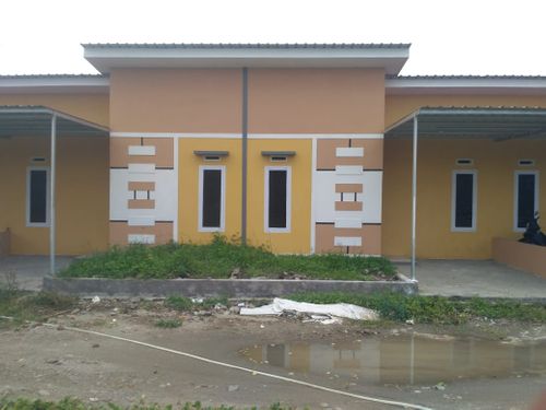 foto tampak rumah tipe Rumah Pembangunan Tahun 2020-2021 perumahan Taman Palem