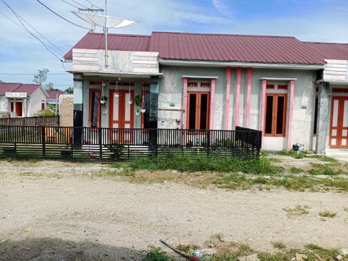 foto tampak rumah tipe 36 perumahan IRADA INDAH