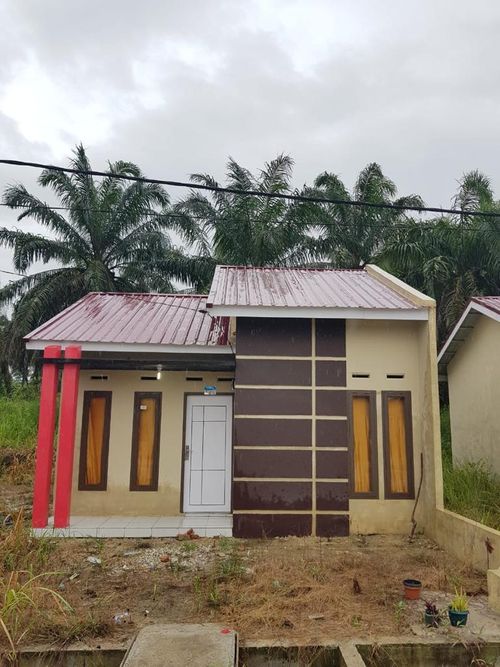foto tampak rumah tipe 36/108 perumahan GRAHA PESONA KARYA INDAH