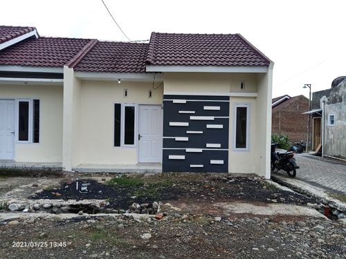 foto tampak rumah tipe 32/66 perumahan SAMAWA GARDEN
