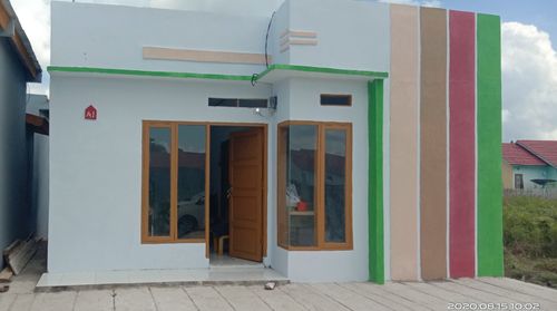 foto tampak rumah tipe 36 perumahan Griya Pinisi 2