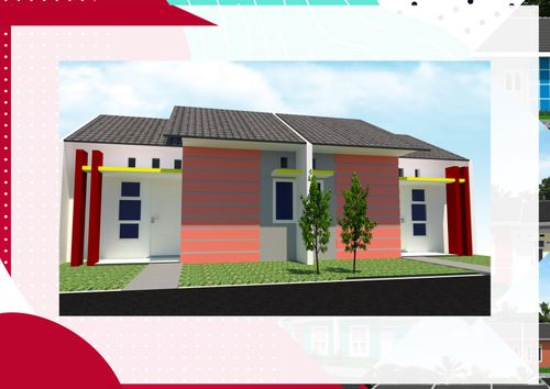 foto tampak rumah tipe 36Ce perumahan Taman Tukmudal Indah II