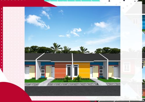 foto tampak rumah tipe 29B perumahan Taman Tukmudal Indah II
