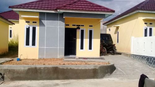 foto tampak rumah tipe 36 perumahan Alif Akbar Ibrahim 3