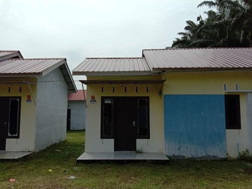 foto tampak rumah tipe 36 perumahan Perumahan Asri Indah Mencirim Tahap II
