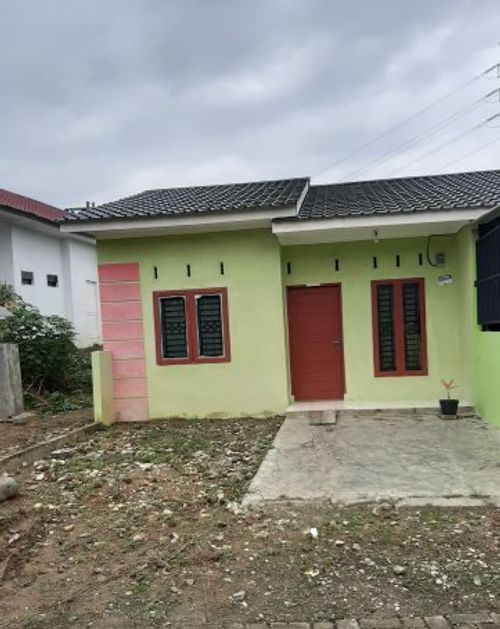 foto tampak rumah tipe 36 perumahan TAMAN KURNIA INDAH