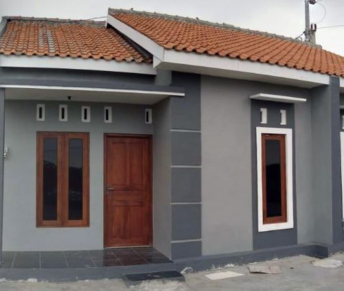 foto tampak rumah tipe Komersil 44/60 perumahan PERUM MAWAR INDAH SARIREJO 2