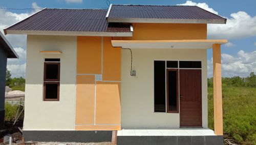 foto tampak rumah tipe 36 perumahan ASYIFA VI