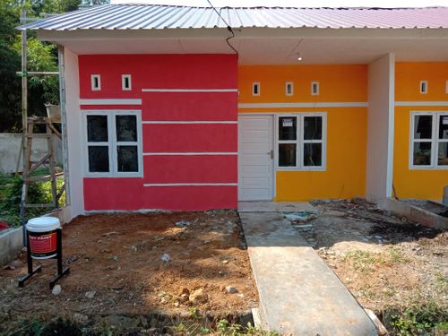 foto tampak rumah tipe 36-2 perumahan JE'NETALLASA RESIDENCE