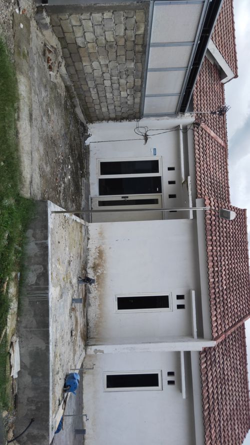 foto tampak rumah tipe 36/72 perumahan Green Kedaton