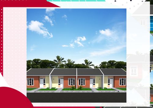 foto tampak rumah tipe 27Vl perumahan Taman Tukmudal Indah II