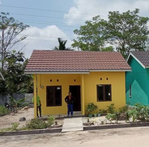 foto tampak rumah tipe 36 perumahan TAMAN ASRI