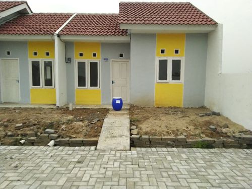 foto tampak rumah tipe 30/60 perumahan SASAK PERMAI