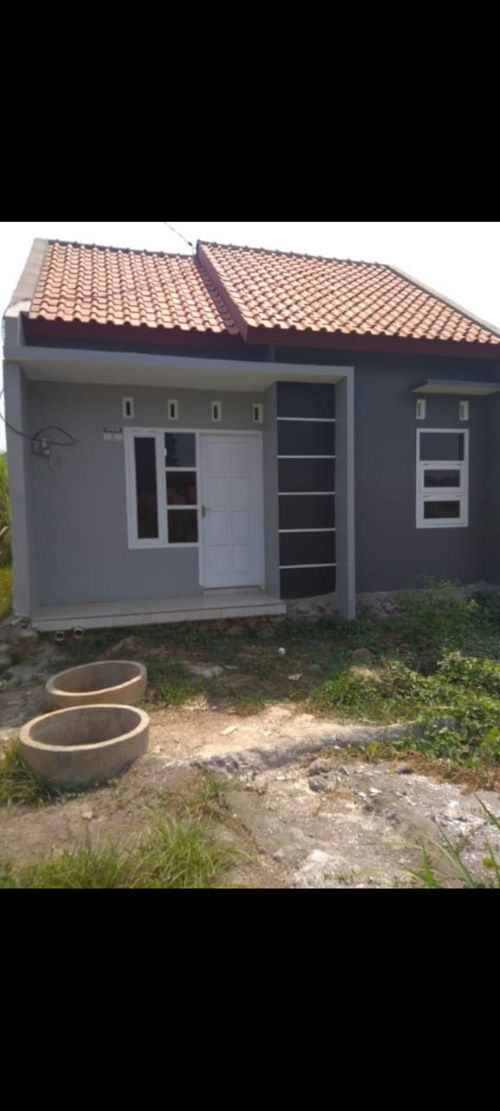 foto tampak rumah tipe 30 perumahan Griya Pekuncen Asri 2