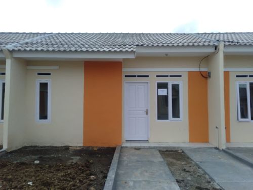 foto tampak rumah tipe 27/60 perumahan BUMI CITRA INDAH - CIPATIK