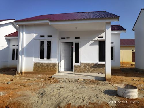 foto tampak rumah tipe BAKTI INSAN KANDANG MAS perumahan BAKTI INSAN KANDANG MAS