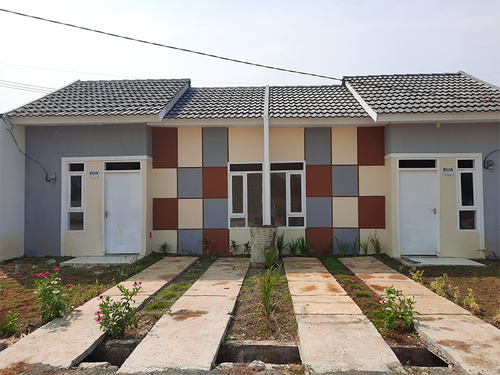 foto tampak rumah tipe Standard 27/60 perumahan Citra Swarna Riverside