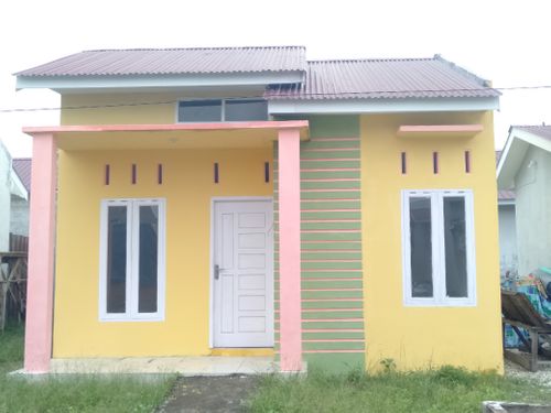 foto tampak rumah tipe 36/108 perumahan MUTIARA INDAH PERMAI