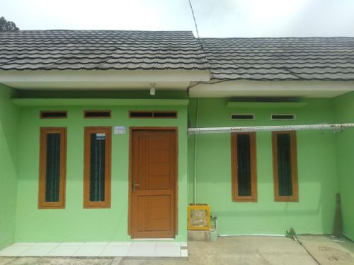 foto tampak rumah tipe STANDAR perumahan Bumi Cihideung Asri