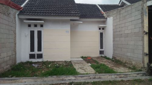 foto tampak rumah tipe Subsidi perumahan Utama Kadu Jaya Residence