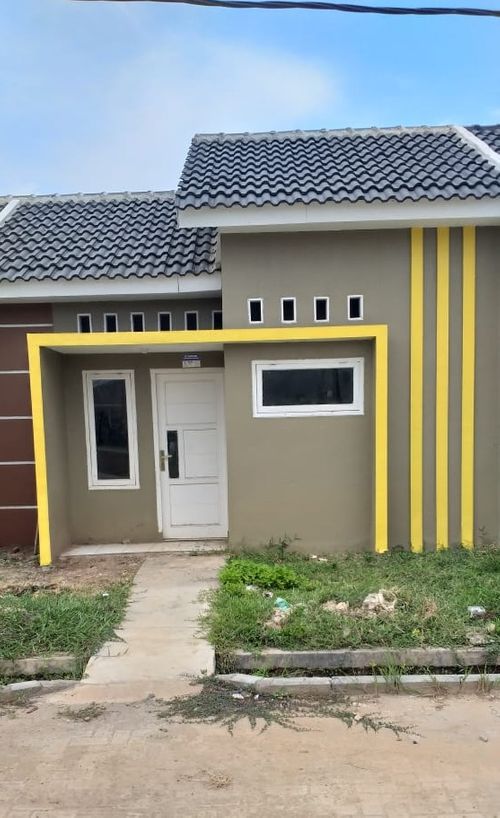 foto tampak rumah tipe 30/60 perumahan RAJEG CITY MANSION