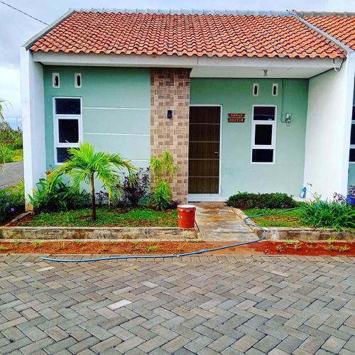 foto tampak rumah tipe 30/60 perumahan Mutiara Batang