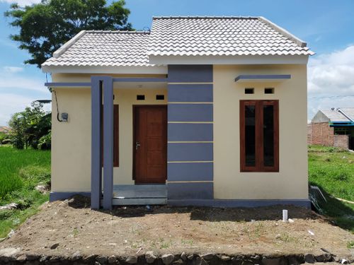 foto tampak rumah tipe Standart 36/72 perumahan PERUM ADI MAS DIPONEGORO