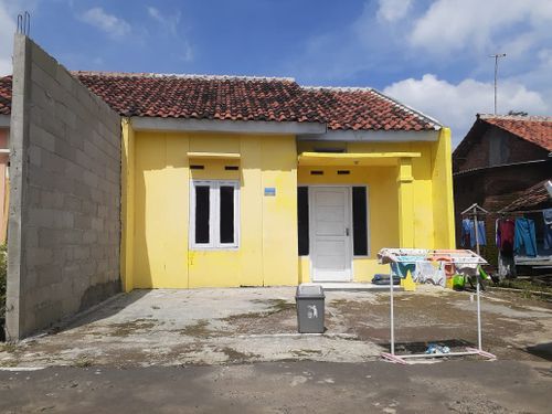 foto tampak rumah tipe subsidi perumahan PEJAMBON VAN JAVA