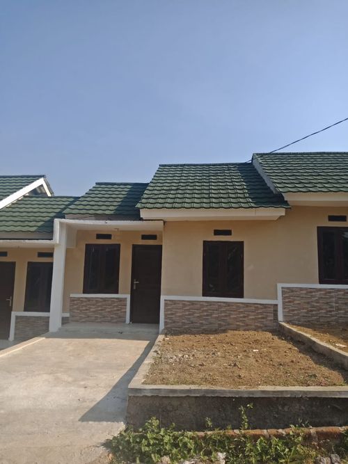 foto tampak rumah tipe 27/60 perumahan Taman gekbrong indah
