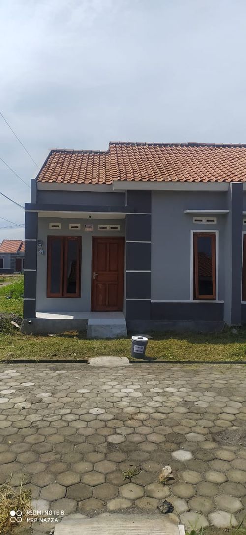 foto tampak rumah tipe 36/60 perumahan Perum Pantura Indah Gg. Kenanga