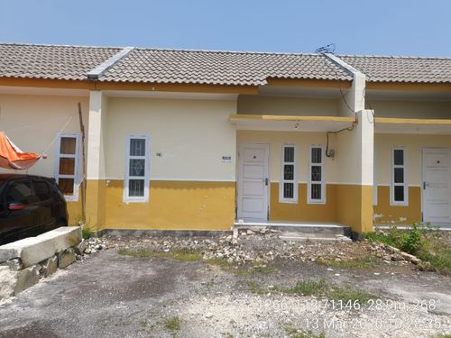 foto tampak rumah tipe 30/72 perumahan SEHA RESIDENCE