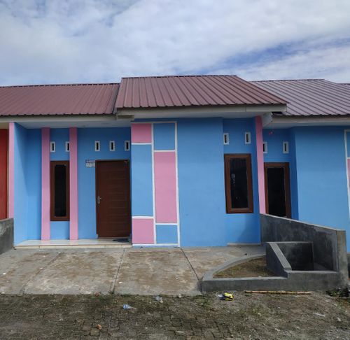 foto tampak rumah tipe 36 perumahan BERKAH RASYA RESIDENCE