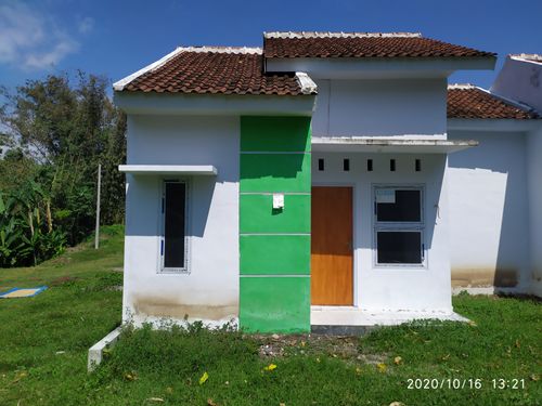 foto tampak rumah tipe 36 perumahan GRATI VILLAGE
